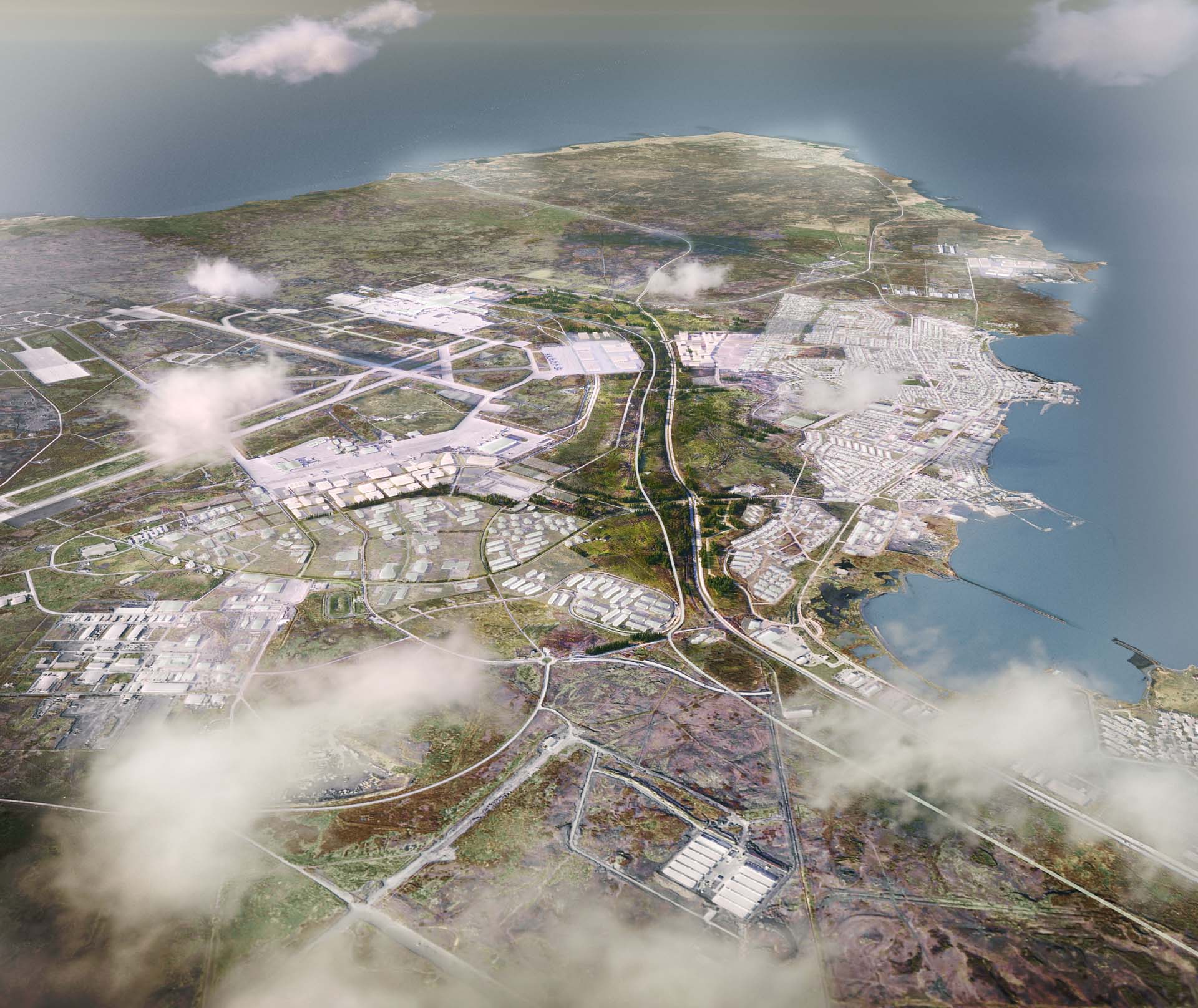Team KCAP wins competition Keflavík Airport Area Strategic Masterplan